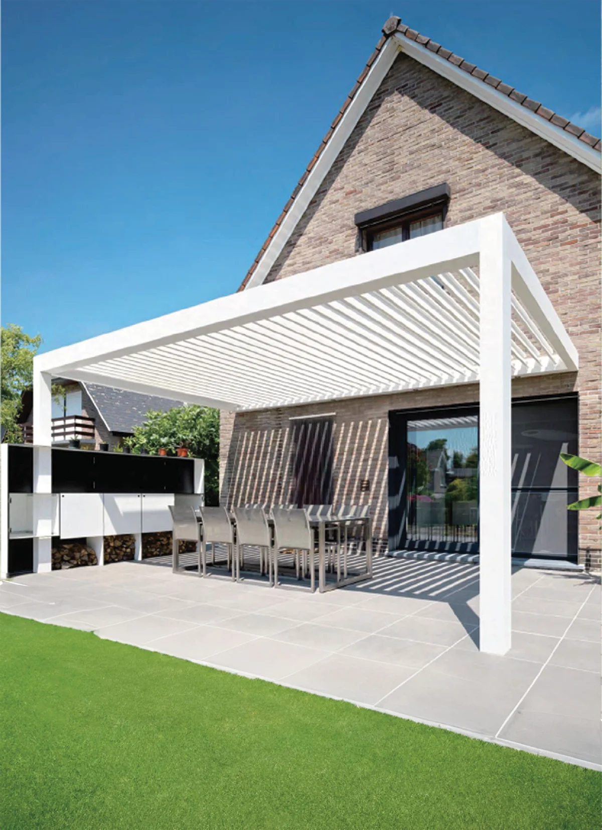 Système de pergola à lames